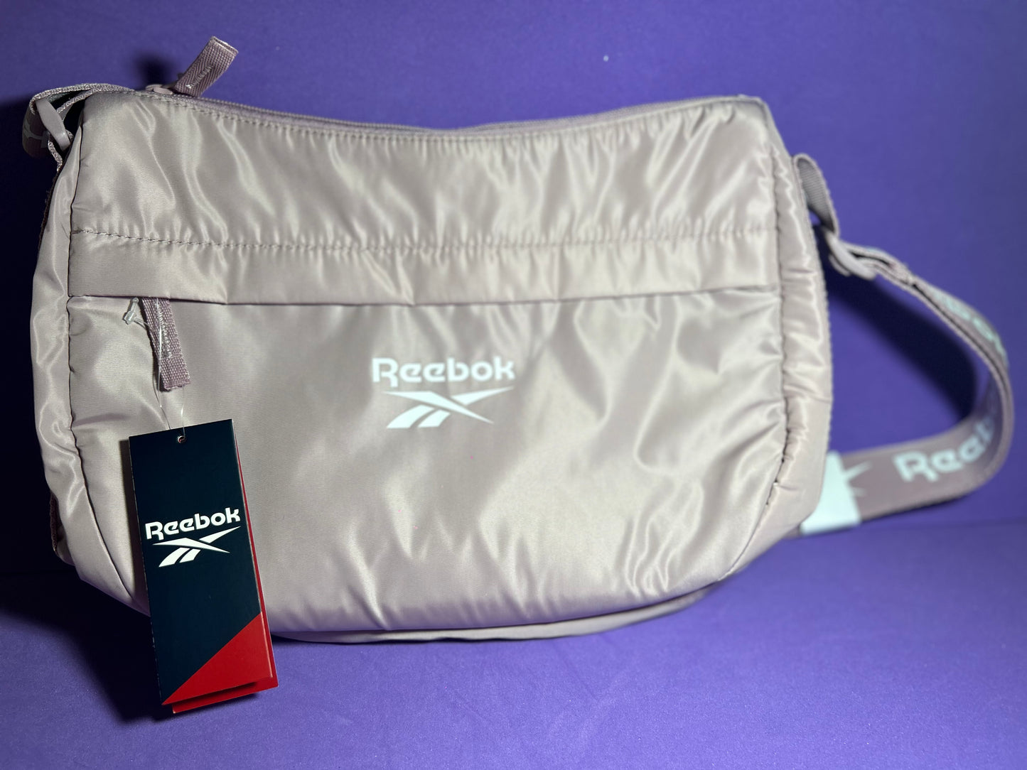 Lilac Reebok Sport Bag
