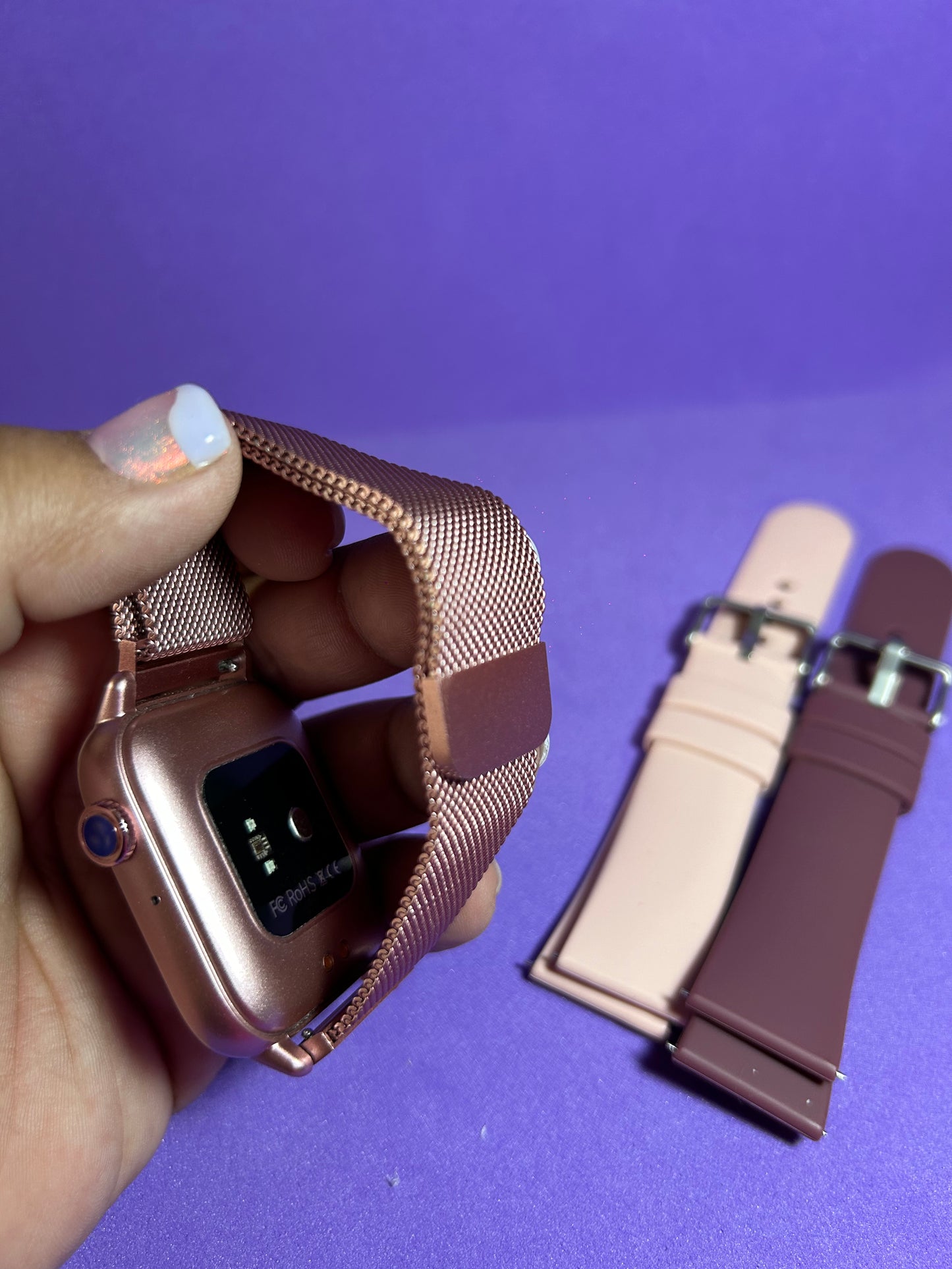 Pink Smart Watch